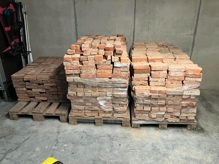 Oude beerse+ klampsteen, Doe-het-zelf en Bouw, Metselstenen, Nieuw, Bakstenen, Ophalen