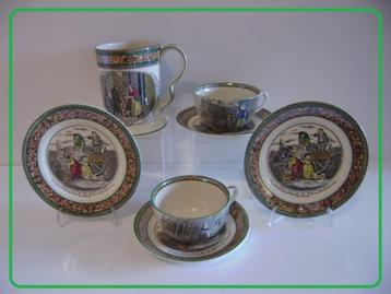 Thee set >>> CRIES OF LONDON - ADAMS ENGLAND <<< gemerkt beschikbaar voor biedingen
