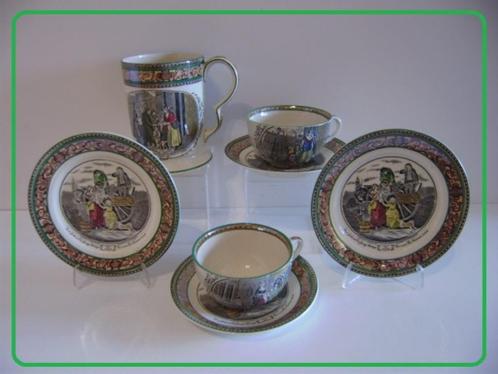 Thee set >>> CRIES OF LONDON - ADAMS ENGLAND <<< gemerkt, Antiek en Kunst, Antiek | Servies compleet, Ophalen