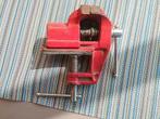 bankschroef klein voor op een tafel, Doe-het-zelf en Bouw, Werkbanken, Ophalen, Gebruikt, Bankschroef