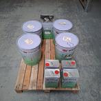 Vloerverf grijs 80 liter 2 componenten verf nr203, Doe-het-zelf en Bouw, Verf, Beits en Lak, Ophalen, Grijs, Verf