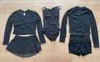 Zwart klassiek dansensemble, 15-16 jaar, Sport en Fitness, Ophalen of Verzenden, Zo goed als nieuw, Kleding