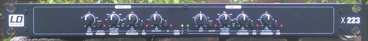 Crossover 2-weg, LD-Systems X-223, Musique & Instruments, Effets, Comme neuf, Volume, Autres types, Equalizer ou Égaliseur, Enlèvement ou Envoi