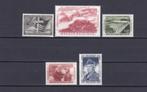 N 1032/1036 ** MNH SERIE PATTON de 1957., Neuf, Enlèvement ou Envoi, Non oblitéré, Gomme originale