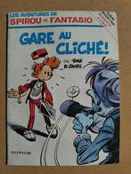 Spirou et Fantasio - Gare au cliché / Ed. publicitaire 1985, Gelezen, Eén stripboek, Ophalen of Verzenden, Tome & Janry