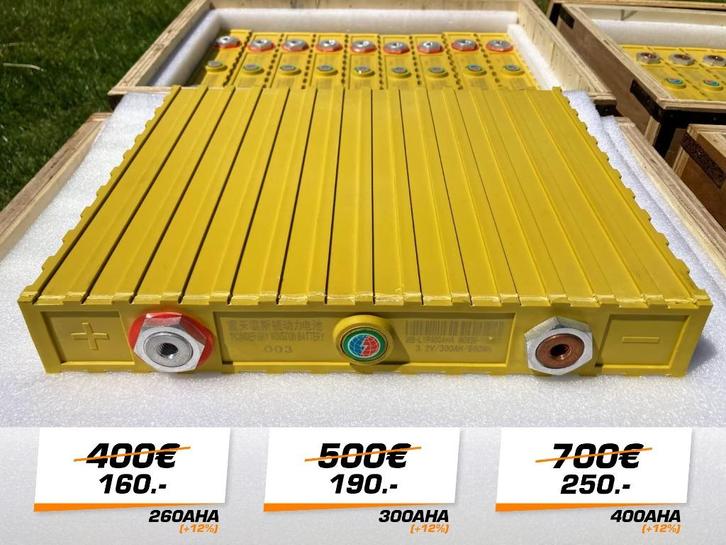 Winston LiFeYPO4 /LiFePO4 Accu’s/Cellen - NIEUW & ongebruikt, Doe-het-zelf en Bouw, Zonnepanelen en Toebehoren, Nieuw, Ophalen