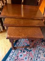Bijzet tafels 3 st, Enlèvement, Utilisé, Rectangulaire, Autres essences de bois