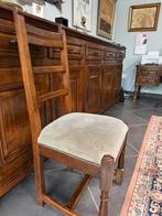 Eetkamerset tafel + 8 stoelen franse eik, Antiek en Kunst, Ophalen