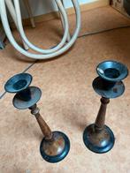 Chandeliers en argent et bronze à vendre, Enlèvement, Comme neuf, Argent, Chandelier