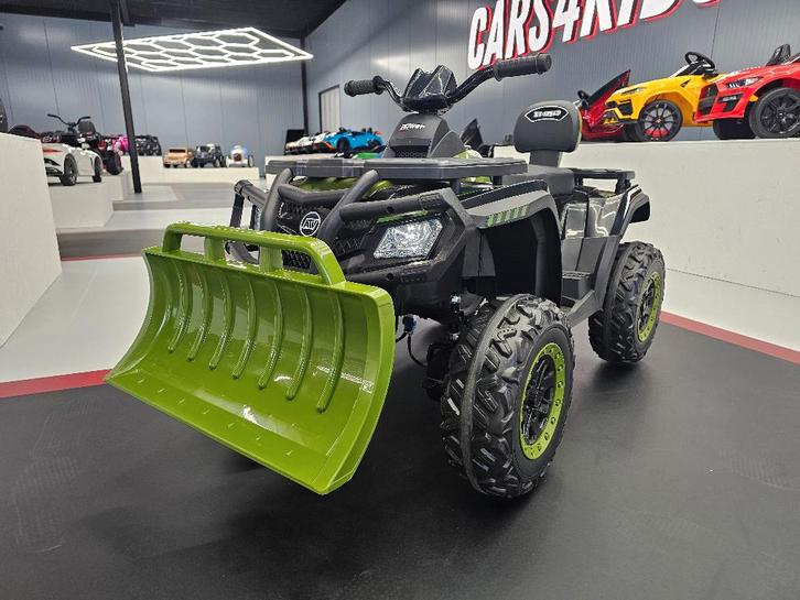 Kinder Quad  24 volt - leren zit - rubberen banden, Kinderen en Baby's, Speelgoed |Speelgoedvoertuigen, Nieuw, Ophalen of Verzenden