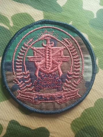 Badge van het Afghaanse Nationale Leger + 1 ISAF - zie aanko beschikbaar voor biedingen