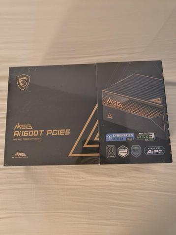 MSI MEG Ai1600T PCIE5 power supply unit 1600 W 24-pin ATX beschikbaar voor biedingen