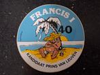 F: sticker carnaval Francis I kandidaat prins van Leuven, Ophalen of Verzenden, Zo goed als nieuw, Bedrijf of Vereniging
