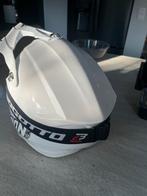 Witte scorpion crosshelm, Motoren, Kleding | Motorhelmen, Ophalen of Verzenden, L, Offroadhelm, Overige merken