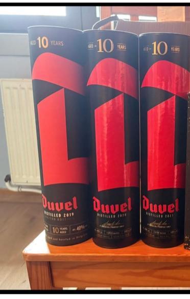 Duvel distilled 2019, 2020 en 2021, Collections, Marques de bière, Comme neuf, Duvel, Enlèvement