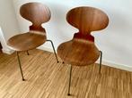 Fritz Hansen vintage Ant stoel., Huis en Inrichting, Stoelen, Metaal, Twee, Gebruikt, Ophalen
