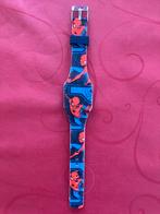 Kinder horloge Marvel Spiderman, Ophalen of Verzenden, Zo goed als nieuw, Blauw