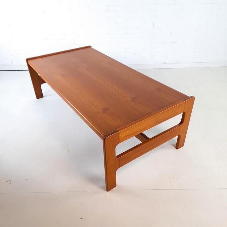 Vintage salontafel jaren 70 Deens design, Huis en Inrichting, Tafels | Salontafels, Gebruikt, Ophalen