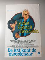 Robert Benton - The late show Belgische affiche, Verzamelen, Ophalen of Verzenden