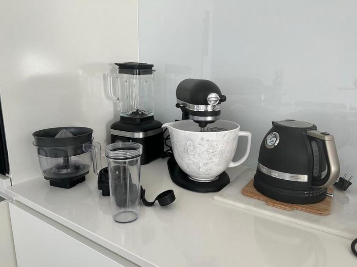 Kitchenaid set, Elektronische apparatuur, Keukenmixers, Zo goed als nieuw, Ophalen
