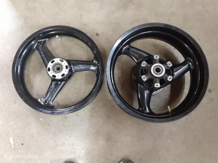 Achterwiel voorwiel wielen velgen 5.5j Monster 1000 S4  ST, Motoren, Onderdelen | Ducati, Gebruikt, Ophalen of Verzenden