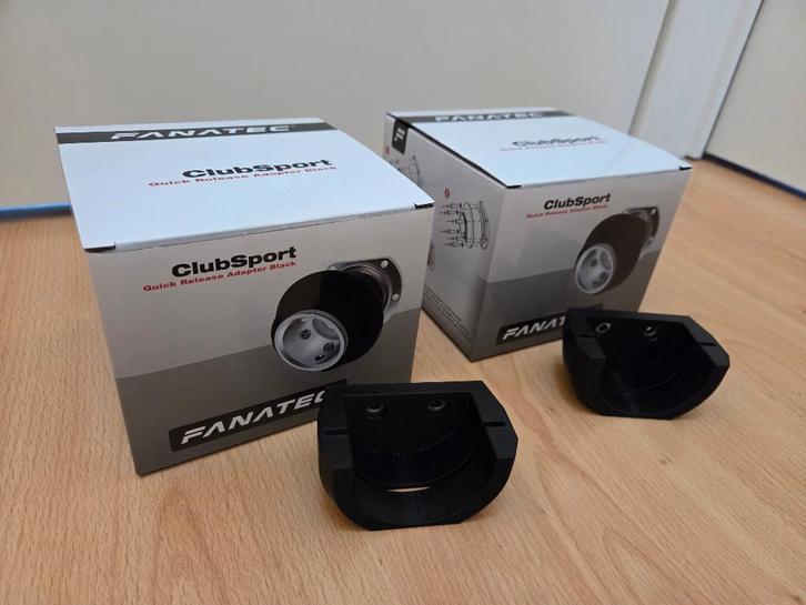 Fanatec QR1 wheel side adapters (2 stuks), Computers en Software, Joysticks, Zo goed als nieuw, Ophalen of Verzenden