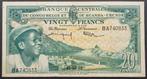 20 Francs 1959 Belgisch Congo / Mooie kwaliteit, Postzegels en Munten, Bankbiljetten | België, Ophalen of Verzenden, Los biljet