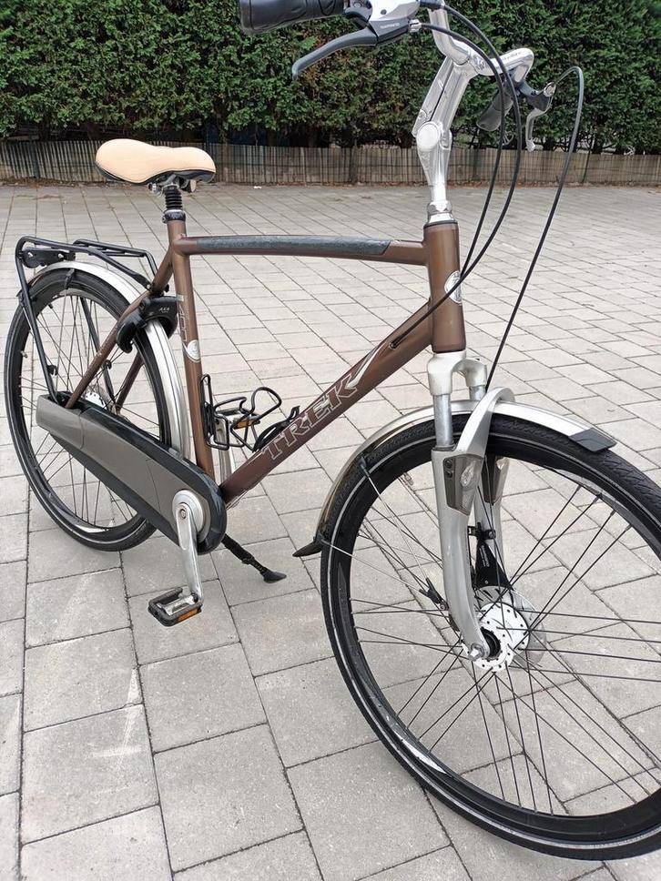 Trek T400 Navigator herenfiets, Fietsen en Brommers, Fietsen | Heren | Herenfietsen, Zo goed als nieuw, Versnellingen, Ophalen
