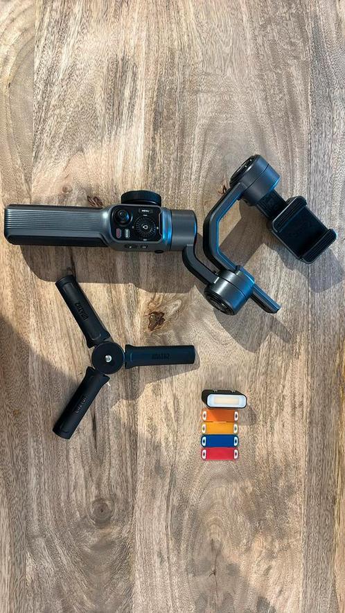 Gimbal Zhiyun Smooth 5S Combo grijs - in perfecte staat, Audio, Tv en Foto, Fotografie | Statieven en Balhoofden, Nieuw, Ophalen of Verzenden