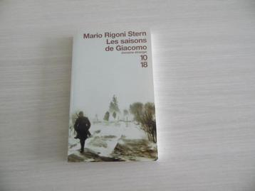 LES SAISONS DE GIACOMO      MARIO RIGONI STERN, Livres, Enlèvement ou Envoi, Comme neuf, Mario Rigoni Stern, Europe autre