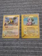 Pokémon 2 kaarten reverse holo, Ophalen of Verzenden, Zo goed als nieuw