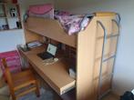 Hoogslaper met ruime bureau, Huis en Inrichting, Ophalen, Zo goed als nieuw, Hoogslaper