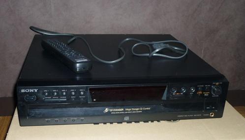Sony zwarte CD-speler wisselaar voor 5 CD’s  5 CD Changer, Audio, Tv en Foto, Cd-spelers, Sony, Wisselaar, Ophalen of Verzenden