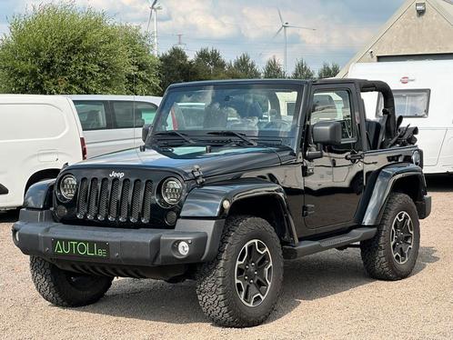 Jeep Wrangler 2.8 CRDI Automaat Full Option, Auto's, Jeep, Bedrijf, Te koop, Wrangler, Diesel, Euro 5, 3 deurs, Automaat, Zwart