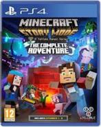 PS4-game Minecraft Story Mode: het complete avontuur., Vanaf 12 jaar, Overige genres, Ophalen of Verzenden, 1 speler