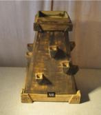 Mooi Speciaal Decoratief Toren Beeld in aardewerk - 30x28x41, Ophalen of Verzenden