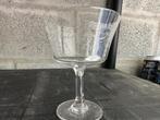 Glas cocktail met fijne tekening, Ophalen of Verzenden, Nieuw