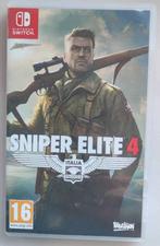 Sniper elite 4 switch, Games en Spelcomputers, Ophalen, Zo goed als nieuw