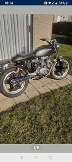 Honda cb400 T scrambler project, Motos