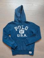 Blauwe hoodie polo ralph lauren, Comme neuf, Garçon ou Fille, Pull ou Veste, Polo Ralph Lauren