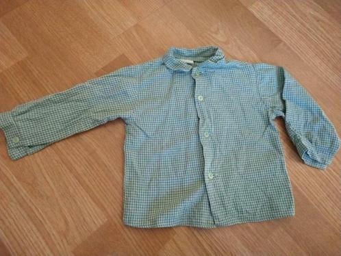 Vintage jongens hemdje retro, Kinderen en Baby's, Babykleding | Maat 68, Zo goed als nieuw, Jongetje, Overhemdje of Bloesje, Verzenden