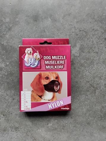Muselière en nylon pour chien (taille2), Enlèvement ou Envoi, Neuf