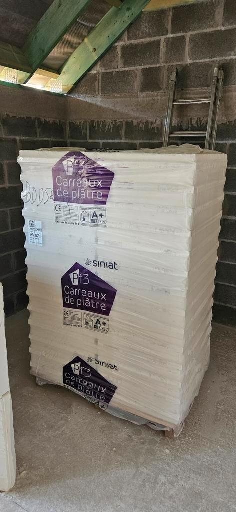 Carreaux de plâtre SINIAT PF3 66x50 10cm, Doe-het-zelf en Bouw, Isolatie en Afdichting, Nieuw, Ophalen