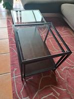 Table basse Ikea Vittsjo avec verre, Maison & Meubles, Tables | Tables de salon, Enlèvement, Utilisé, Verre