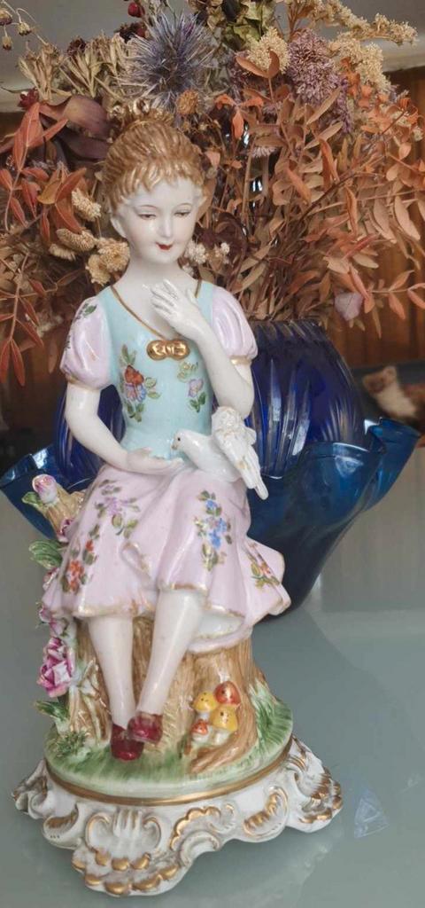 Geërfd.Derby Antieke beeld. Uit 1887-1890 ., Antiek en Kunst, Curiosa en Brocante, Verzenden