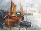 Jos Callaerts (1896 - 1965) - marine -olie op doek, Ophalen of Verzenden