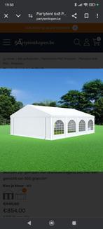 Party tent 6m x 8m, Hobby en Vrije tijd, Overige Hobby en Vrije tijd, Ophalen, Gebruikt