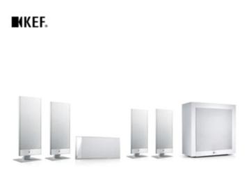 KEF T205 5.1 Speaker Set, slank design, krachtig geluid beschikbaar voor biedingen