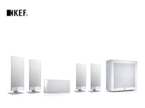KEF T205 5.1 Speaker Set, slank design, krachtig geluid, Audio, Tv en Foto, Luidsprekerboxen, Gebruikt, Complete surroundset, 120 watt of meer