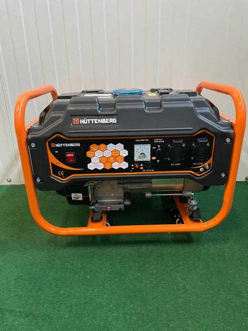 Nieuwe Huttenberg 3KW benzine 4-takt aggregaat, Caravans en Kamperen, Overige Caravans en Kamperen, Nieuw, Ophalen
